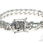 14k Cuban Gold Bracelet 49061 - Image 3