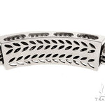 14k Rose Gold Diamond Leather Rope Bracelet 65036 - Image 10