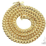 14k Yellow Gold Solid Miami Cuban 4.1mm 22 inches 33 grams 68201 - Image 4