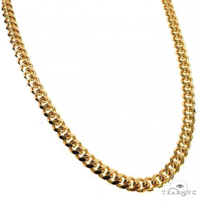 14k Yellow Gold Solid Miami Cuban 4.1mm 36 gram 24 inches 68202 - Image 1