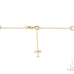 14k Yellow Gold Curb Link Gold Mens Bracelet-40025 - Image 11