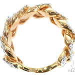 14k Yellow Gold Diamond Miami Cuban Ring 64775 - Image 4