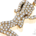 14k Yellow Gold Diamond Women's Silhouette 64691 - Image 4