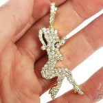 14k Yellow Gold Diamond Women's Silhouette 64691 - Image 5