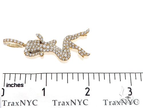 14k Yellow Gold Diamond Women's Silhouette 64691 - Image 7