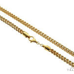 14k Yellow Gold Hollow Franco Link Chain 24 Inches 5.7mm 70564 - Image 1
