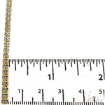 14k Yellow Gold Iced chain 3.4mm 24 inches   68382 - Image 6