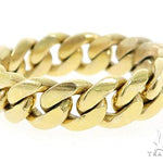 14k Gold 8.0mm Miami Cuban Link Ring 61420 - Image 1