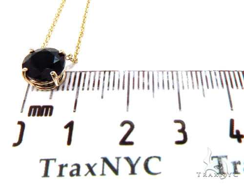 14k Yellow Gold Onyx Necklace 40017 - Image 8
