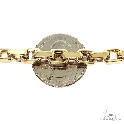 14k Yellow Gold Solid Anchor Cable Link Chain 8.3mm 26 Inches 70126 - Image 2