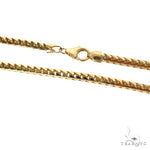 14k Yellow Gold Solid Franco Link Chain 4.6mm 26 Inches 70159 - Image 3