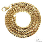 14k Yellow Gold Solid Franco Link Chain 4.6mm 26 Inches 70159 - Image 4