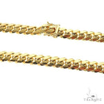 14k Yellow Gold Solid Miami Cuban 9mm 24 inches 69541 - Image 4