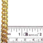 14k Yellow Gold Solid Miami Cuban Chain 8mm 18 inches 69552 - Image 6