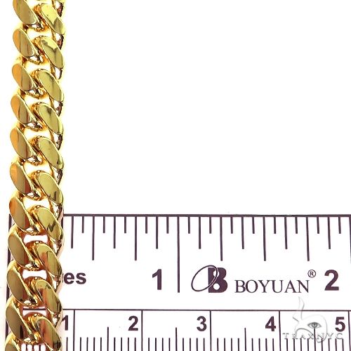 14k Yellow Gold Solid Miami Cuban Chain 8mm 20 inches 69553 - Image 6