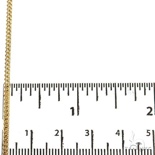 14k Yellow Gold Solid Thin Miami Cuban Link Chain 2.6mm 18 Inches 69986 - Image 6