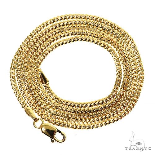 14k Yellow Gold Solid Thin Miami Cuban Link Chain 2.6mm 20 Inches 69985 - Image 3