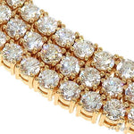 15 Pointer Parcel Diamond Tennis Chain 67259 - Image 3