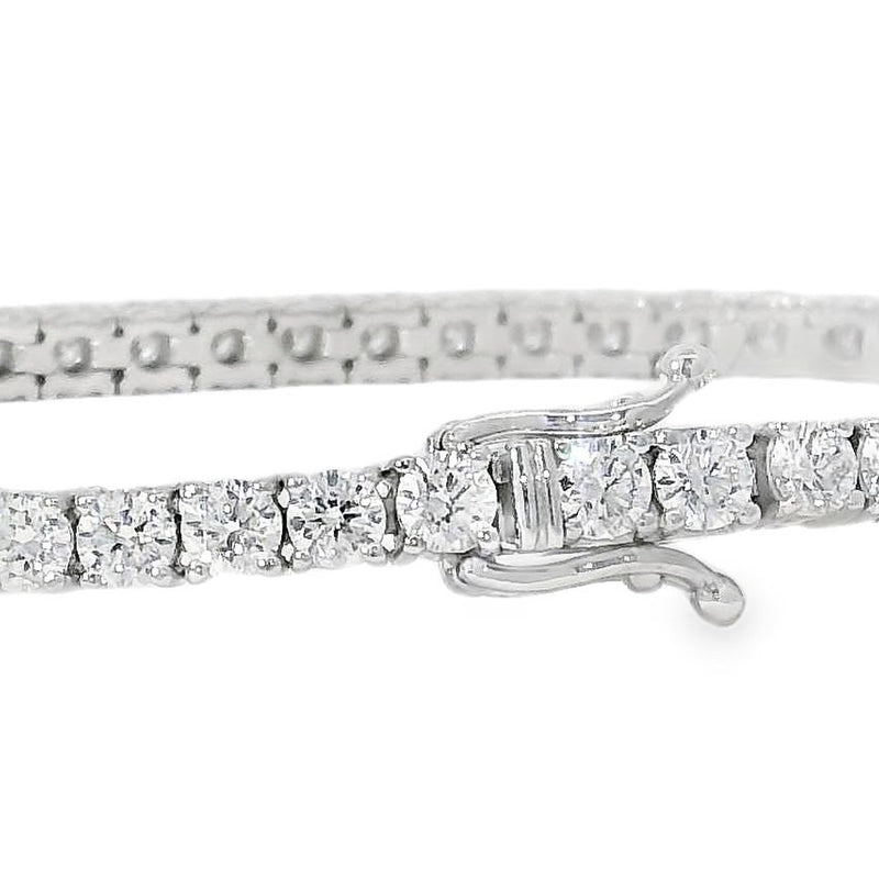 15 pt Diamond Tennis Bracelet (Lab) 70559 - Image 4