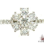 Flower Diamond Ring Set 17033 - Image 4