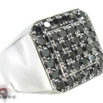 TraxNYC Black Diamond 10k White Gold Ring 17926 - Image 1