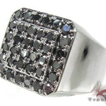 TraxNYC Light  Black Diamond 14K White Gold Ring 17927 - Image 3