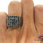 TraxNYC Light  Black Diamond 14K White Gold Ring 17927 - Image 8