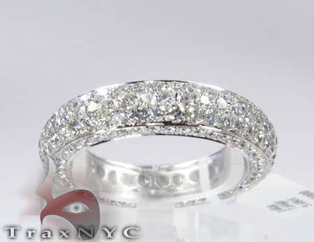 Mens Diamond Wedding Ring 1851 - Image 2
