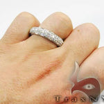 Mens Diamond Wedding Ring 1851 - Image 7