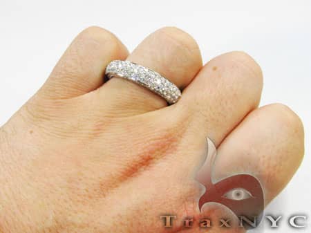 Mens Diamond Wedding Ring 1851 - Image 7