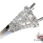 18K Gold Diamond Semi Mount Ring 25640 - Image 4