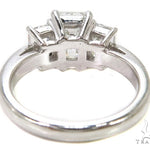 18k White Gold Prong Diamond Wedding Ring-40016 - Image 7