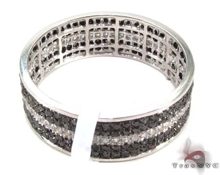 5 Row White Strip Ring 19051 - Image 5