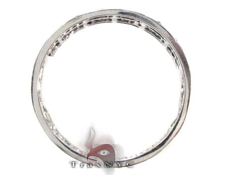 5 Row White Strip Ring 19051 - Image 4