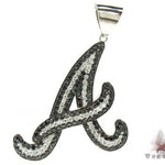 Custom Initial A Pendant 19093 - Image 1