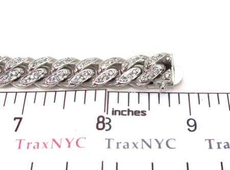 Diamond Miami Link Bracelet 19688 - Image 9