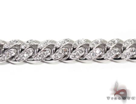 Diamond Miami Link Bracelet 19688 - Image 5