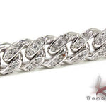 Diamond Miami Link Bracelet 19688 - Image 2
