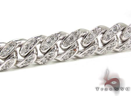 Diamond Miami Link Bracelet 19688 - Image 2