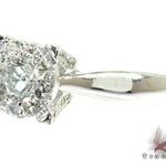 14K White Gold Diamond Ring 19823 - Image 4