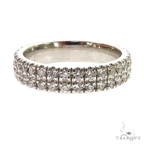 2 Row Diamond Eternity Wedding Band (Lab) 69005 - Image 1