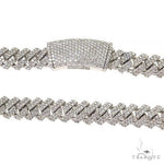 2 Row Diamond Miami Cuban Chain (Lab) 69107 - Image 5