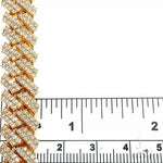 2 Row Prong Set Diamond Cuban Bracelet 66929 - Image 7