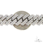 2 Row Prong Set Diamond Cuban Chain 66883 - Image 6