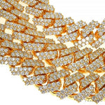 2 Row Prong Set Diamond Cuban Chain 66925 - Image 5