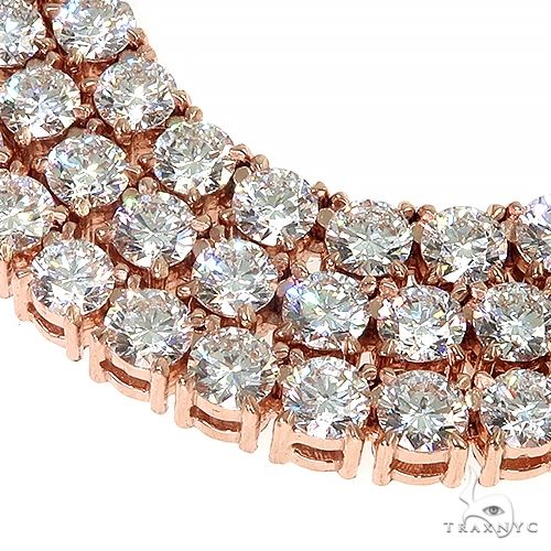 25 Pointer Diamond Tennis Chain 4.3mm 24.5 Inches 69811 - Image 4
