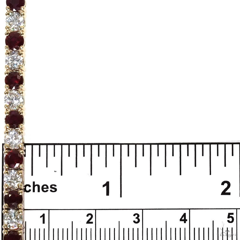 25 Pointer Ruby Glimmer Tennis Bracelet 70084 - Image 6