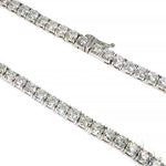 26 Pointer Diamond Tennis Chain 53.70 Gr 18 Inches 4mm 66818 - Image 2