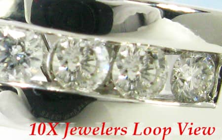 Mens 8 Channel Wedding Band 2616 - Image 3