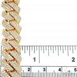 3 Row Prong Set Diamond Cuban Chain 66886 - Image 7